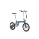EOVOLT Morning Vintage Satin Blue E-Bike Faltfahrrad Fahrrad