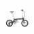 EOVOLT Morning Vintage Satin Black 16" E-Faltrad – Ultraleichtes E-Klapprad mit Drehmomentsensor & Hydraulikbremsen