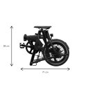 EOVOLT Morning Classic Mondgrau E-Bike Faltfahrrad Fahrrad