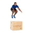 Gymstick 61162 PlyoBox aus Holz – braun, 76 x 60 x 50 cm