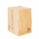 Gymstick 61162 PlyoBox aus Holz &ndash; braun, 76 x 60 x 50 cm