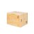 Gymstick 61162 PlyoBox aus Holz – braun, 76 x 60 x 50 cm