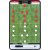 Pure 2Improve Taktiktafel Fußball, 35x22cm
