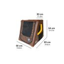 TAMI XS – Faltbare Hundebox mit Airbag-Funktion für kleine Hunderassen