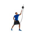 revvll PRO I Endlos Seil Trainer, Profi Gerät, 6 Widerstände, platzsparend, leicht I Klettertraining, Schwimmtraining, Rudertraining, Kampfsport I Bauchmuskeltrainer, Rückentrainer, Brustmuskeltrainer