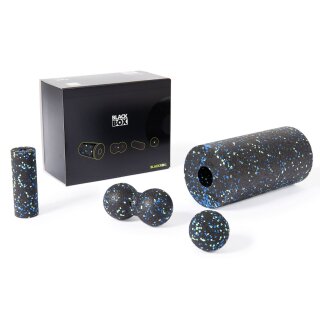 BLACKROLL BLACKBOX - Faszientool-Sets in verschiedenen Variationen - das Original. Selbstmassage-Produkte für die Faszien + Übungskarte