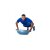 BOSU® Balance Trainer PRO, 65cm, Blau/Grau