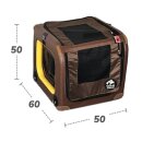 TAMI Backseat XS – Faltbare Rücksitz-Hundebox...