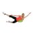 Schildkröt Fitness Half-Ball Dynamic, Balancetrainer, inkl. Handpumpe & Übungsposter