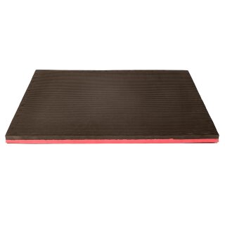 Sport- Puzzlematte Econo "Tatami" 4 cm schwarz/rot/grau Wendematte