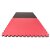Sport- Puzzlematte Econo "Tatami" 4 cm schwarz/rot/grau Wendematte