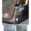 TAMI Backseat M Aufblasbare Rücksitz-Hundebox mit Airbagfunktion – Faltbare Auto-Transportbox