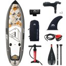 Aqua Marina Drift - Fishing iSUP 3.3 m / 15 cm, inkl. Paddle Bag und safety leash  (Fishing Cooler excluded)