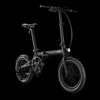 EOVOLT Morning E-Bike Faltfahrrad Onyx Black