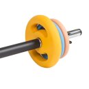 Fitness Kraftsport SBP25 LANGHANTEL ZUM BODY PUMP 20 KG HMS mit Gewichten