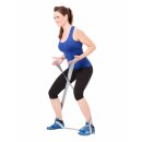 TheraBand CLX Fitnessband Rolle 22 m – Latexfreies Widerstandsband mit Easy Grip Loop System